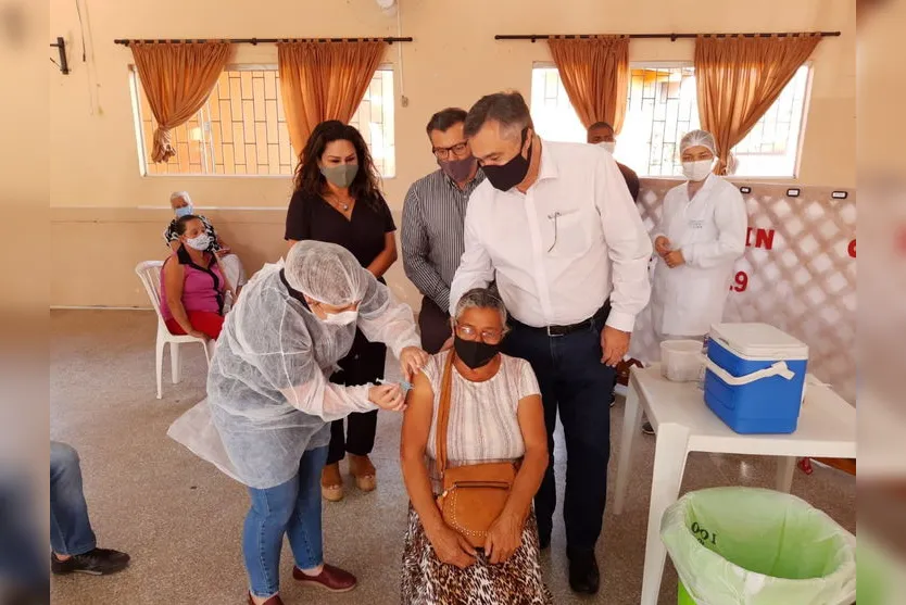 Vacinação: Beto Preto visita cidades do interior do Paraná