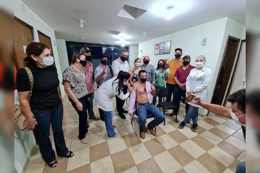 Vacinação: Beto Preto visita cidades do interior do Paraná