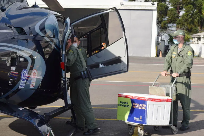 16ª RS recebe mais 9.877 doses de vacina contra Covid-19