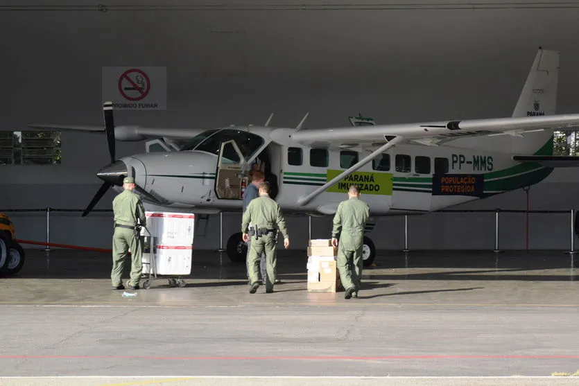 16ª RS recebe mais 9.877 doses de vacina contra Covid-19