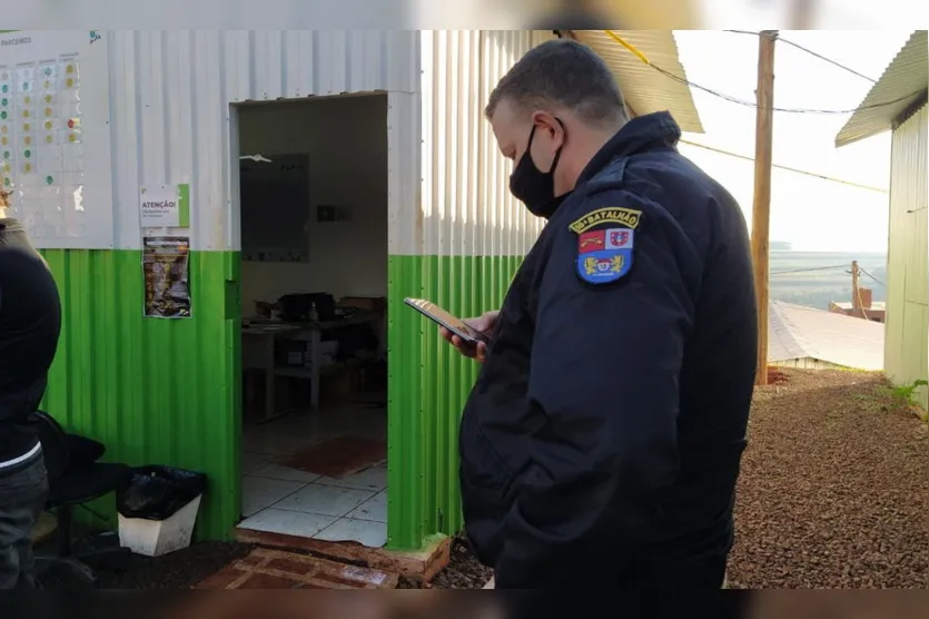  A PM esteve no local onde ocorreram as agressões  