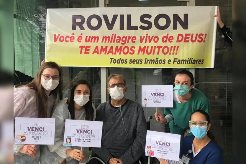 Agricultor vence a Covid-19 após 125 dias internado