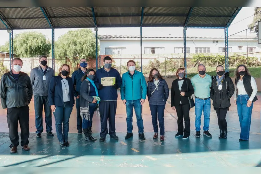 Alunos do colégio Padre José Canale recebem premiação