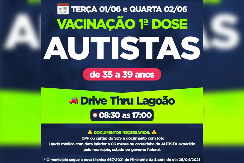 Apucarana vacina grupo de comorbidades entre 35 a 39 anos