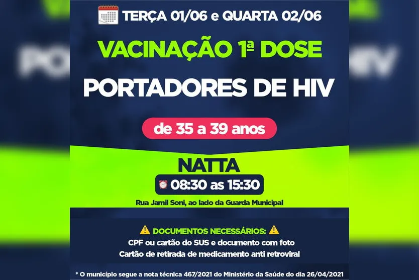 Apucarana vacina grupo de comorbidades entre 35 a 39 anos
