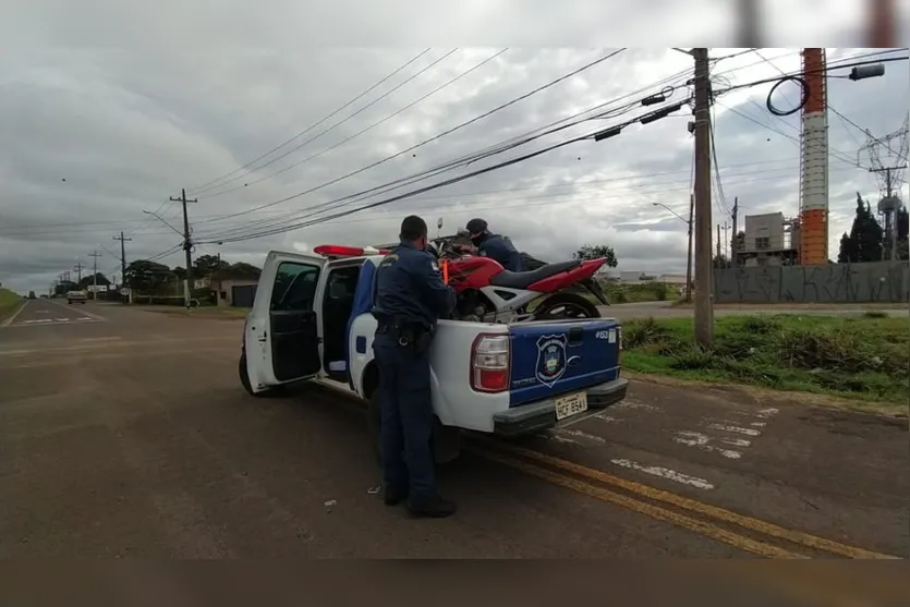 Apucaranense de tornozeleira furta moto em Londrina