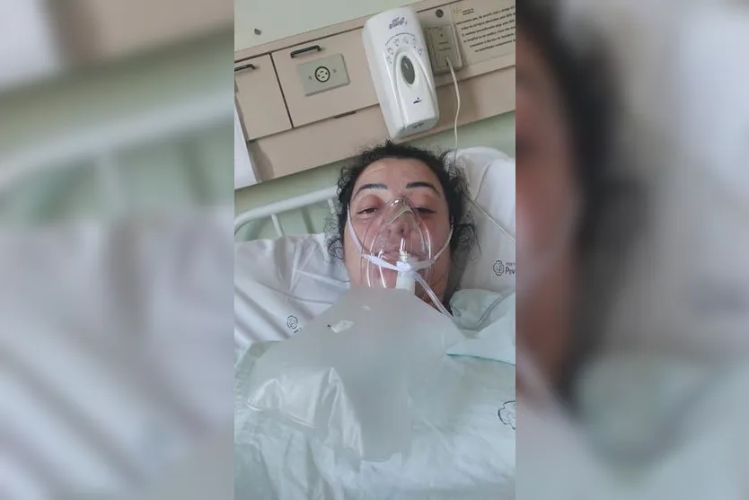 Apucaranense que teve 50% do pulmão comprometido vence Covid