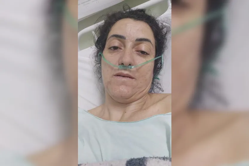 Apucaranense que teve 50% do pulmão comprometido vence Covid