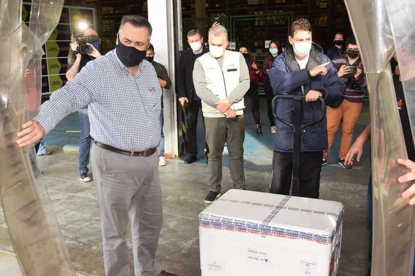  Beto Preto,  disse que as doses serão distribuídas  de acordo com a nova estratégia do Governo do Estado 