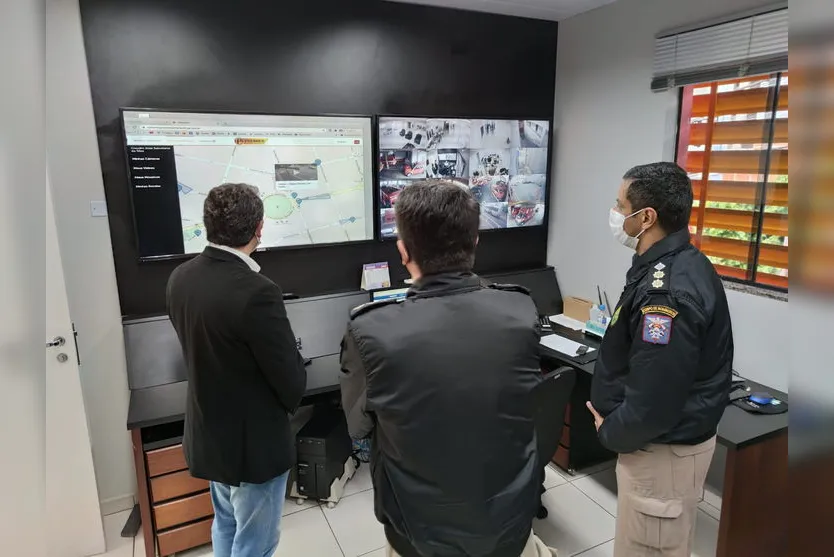 Câmeras ajudam bombeiros no atendimento a ocorrências