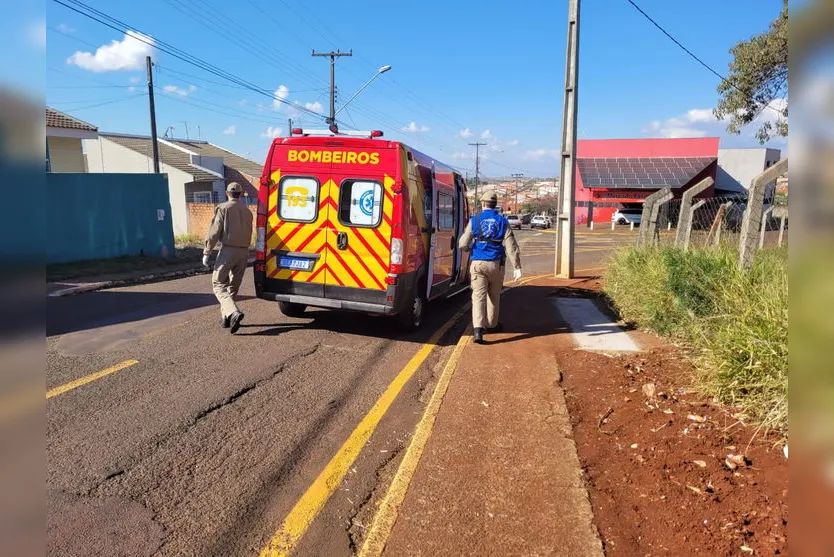Colisão entre motos deixa três mulheres feridas em Apucarana
