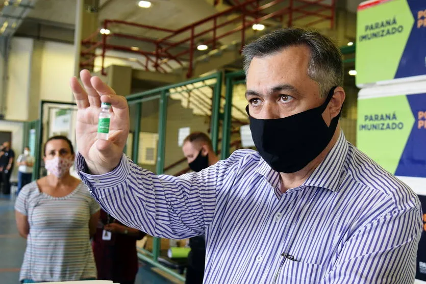 Com avanço da vacinação, PR começa criar escudo contra covid