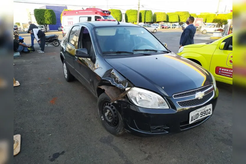 Conversão provoca acidente na Avenida Minas Gerais