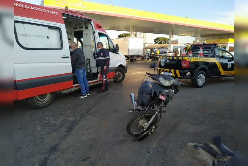 Conversão provoca acidente na Avenida Minas Gerais