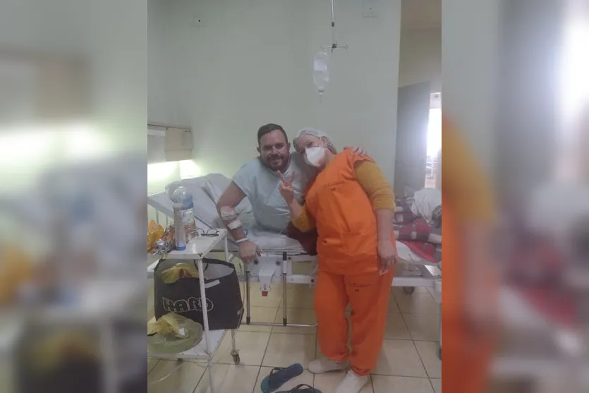 Covid-19: Apucaranense recebe alta após 27 dias internado