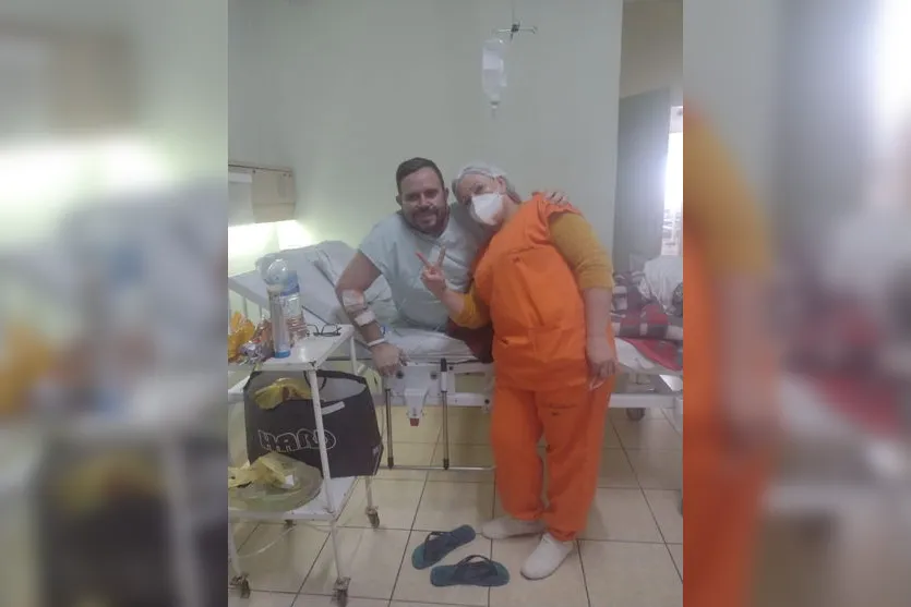 Covid-19: Apucaranense recebe alta após 27 dias internado