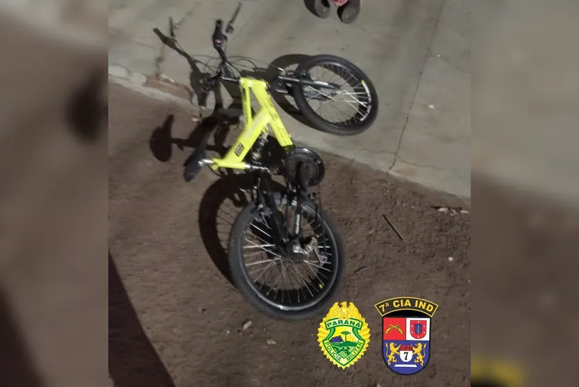 Dois homens são presos após roubarem bicicletas em Arapongas
