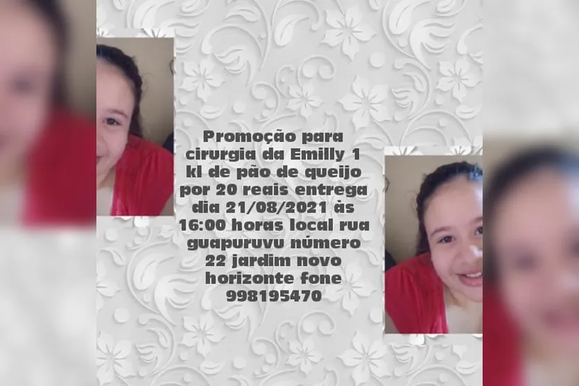 Família vende rifa para pagar cirurgia de apucaranense