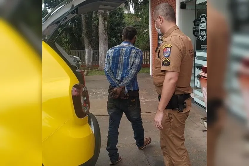Funcionário amarra homem que furtava sucata em Apucarana