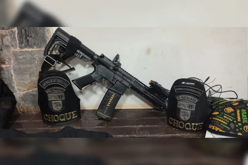 Fuzil é apreendido em Arapongas durante operação policial