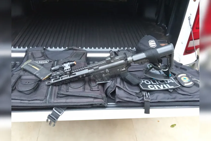 Fuzil é apreendido em Arapongas durante operação policial