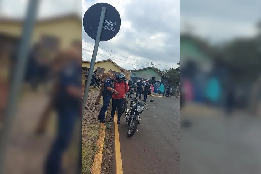 GCM E PM de Apucarana realizam fiscalização de motocicletas