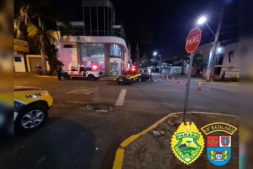 GCM, PM e AGT realizam operação e abordam 120 veículos