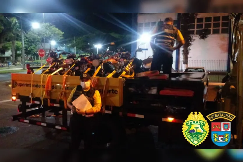 GCM, PM e AGT realizam operação e abordam 120 veículos