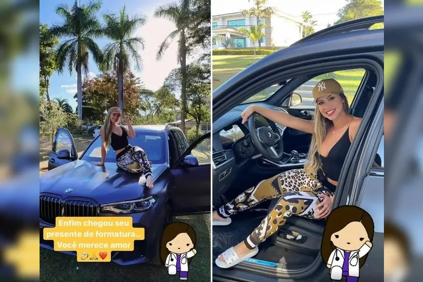 Jogador Hulk presenteia noiva com carro de R$ 300 mil