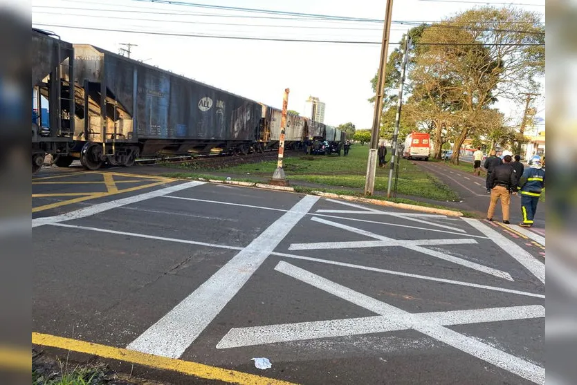 Mais um acidente com trem é registrado em Arapongas