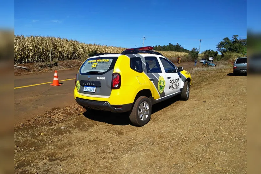 Mesmo ferida, vítima de acidente tenta agredir motorista