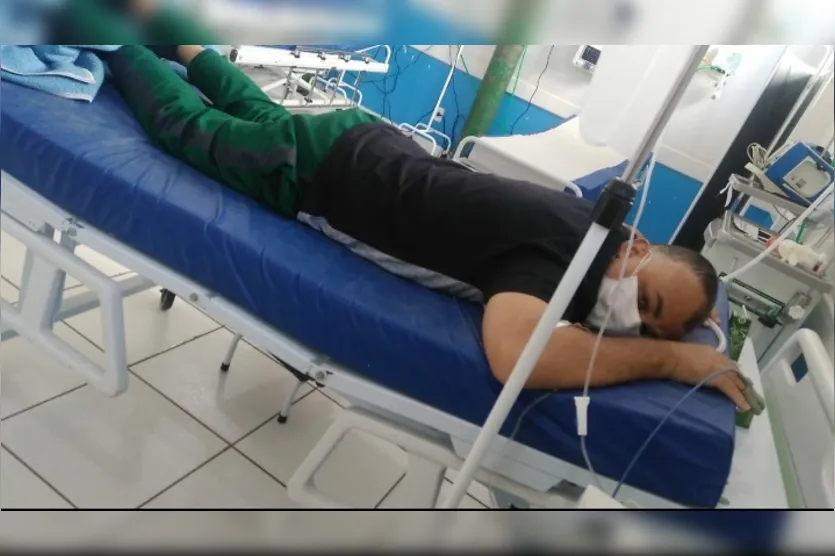 Morador de Arapongas teve 80% do pulmão comprometido