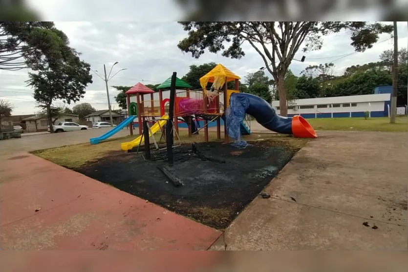 Moradores comentam vandalismo em parque de Apucarana; veja