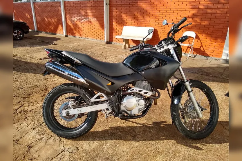 PM de Apucarana recupera moto furtada em Jandaia