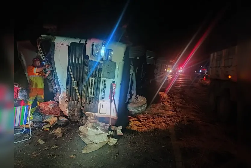 PRF atende acidente com morte em Ortigueira