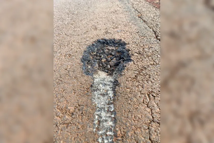 Pavimentação destruída em Faxinal gera prejuízo ao município