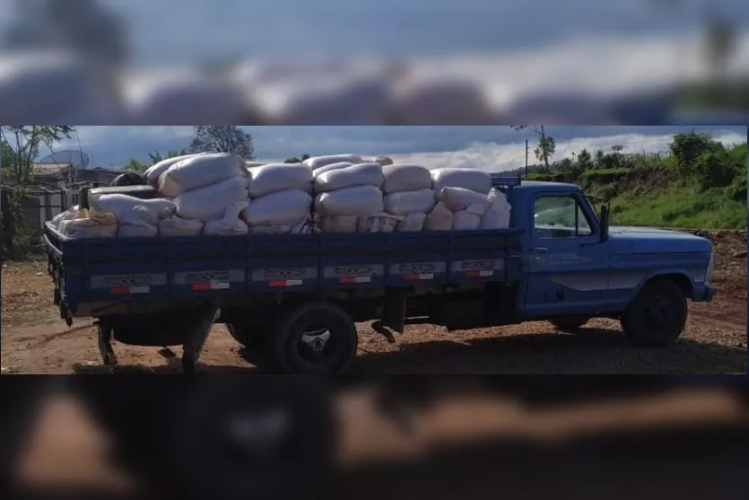 Polícia Militar recupera 5 toneladas de soja