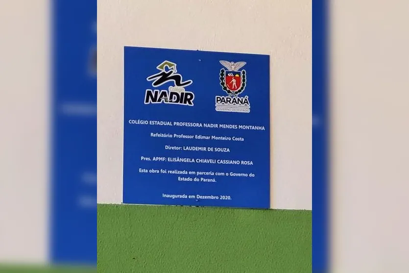 Refeitório de colégio leva nome de professor vítima da covid