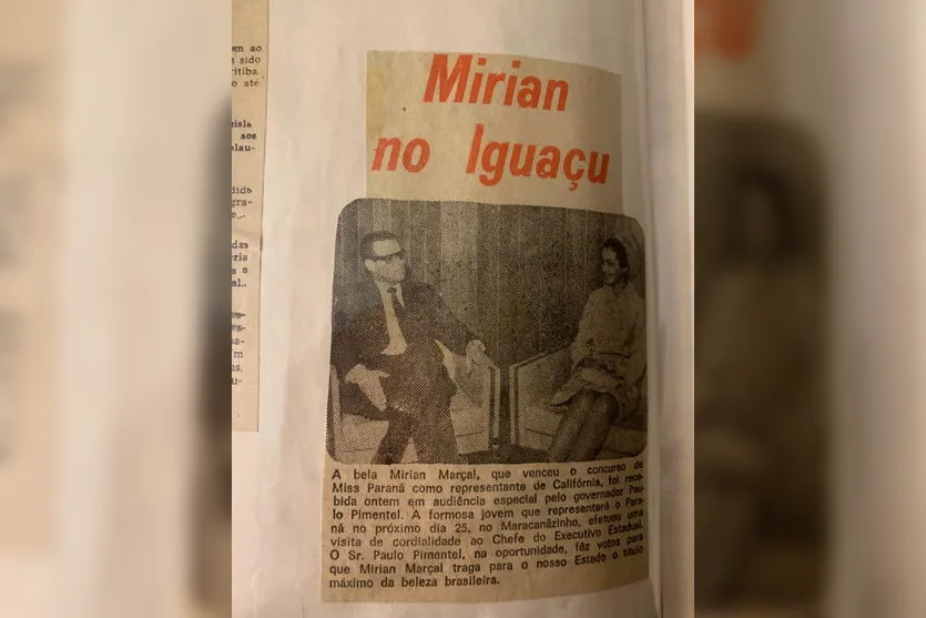 Relembre: Paraná já teve miss de Califórnia