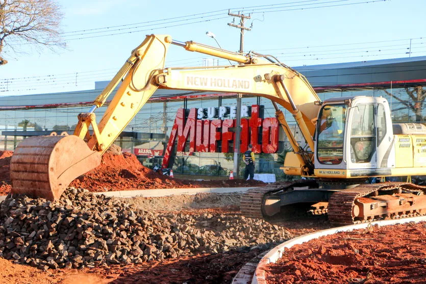 Rotatória do “Igrejinhha” será entregue na próxima semana