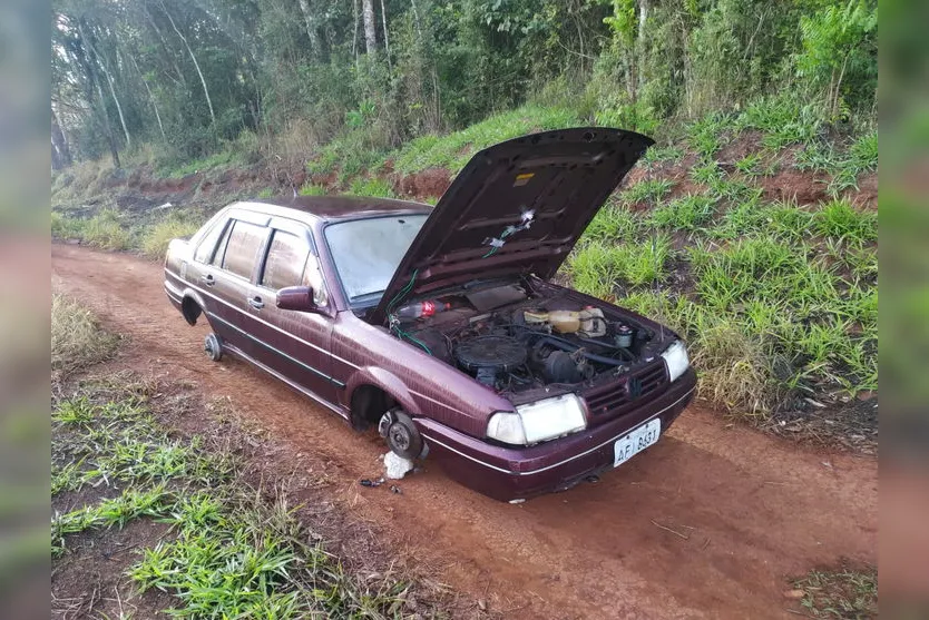 Santana furtado em Arapongas é encontrado em Apucarana