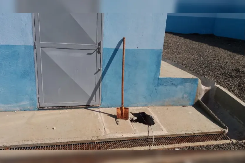 Subestação da Sanepar em Apucarana é alvo de arrombamento