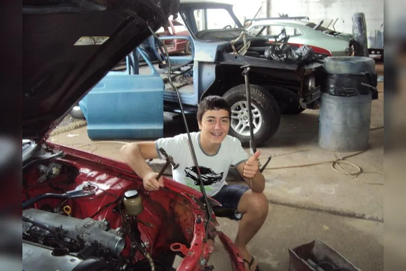 Vinícius Landgraf, de auxiliar de mecânico a empresário