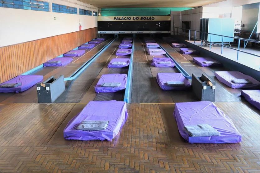 Abrigo para pessoas em situação de rua ainda tem vagas