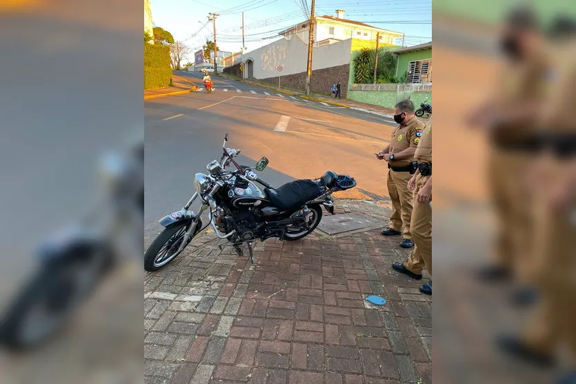 Acidente deixa mototaxista ferida em Apucarana