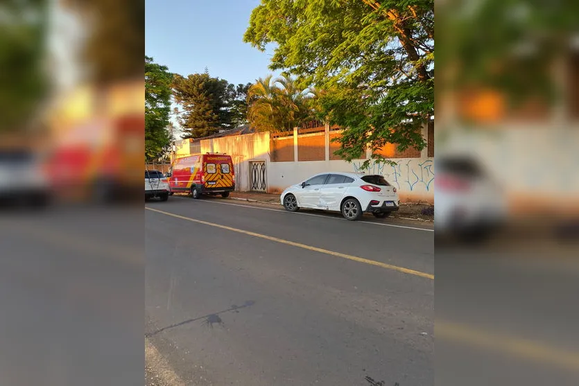 Acidente deixa mototaxista ferida em Apucarana