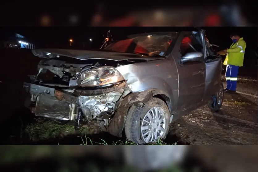 Acidente entre dois carros faz onze vítimas na BR-376