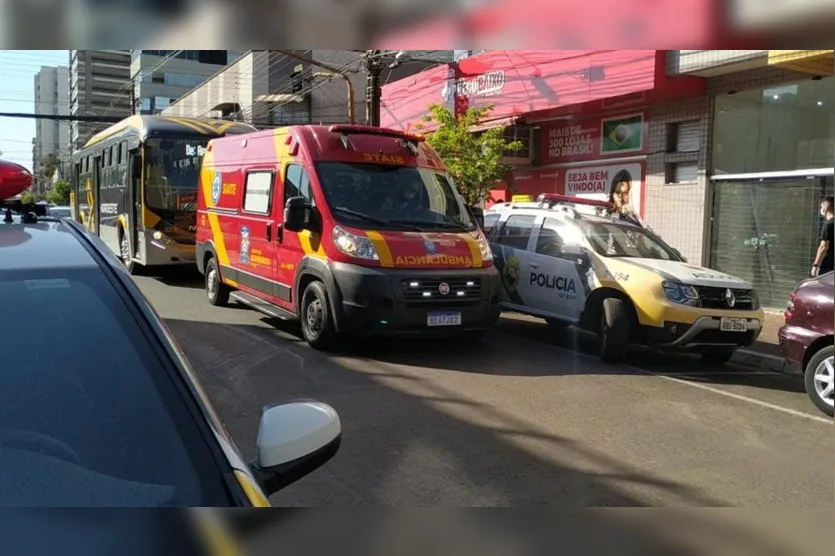 Acidente entre motos deixa dois feridos em Apucarana