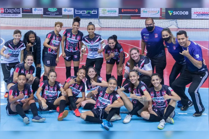 Apucarana Futsal joga pelo feminino e masculino neste sábado
