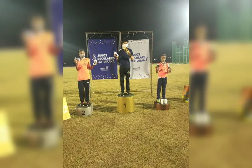 Atletas apucaranenses se destacam nos Jogos Escolares